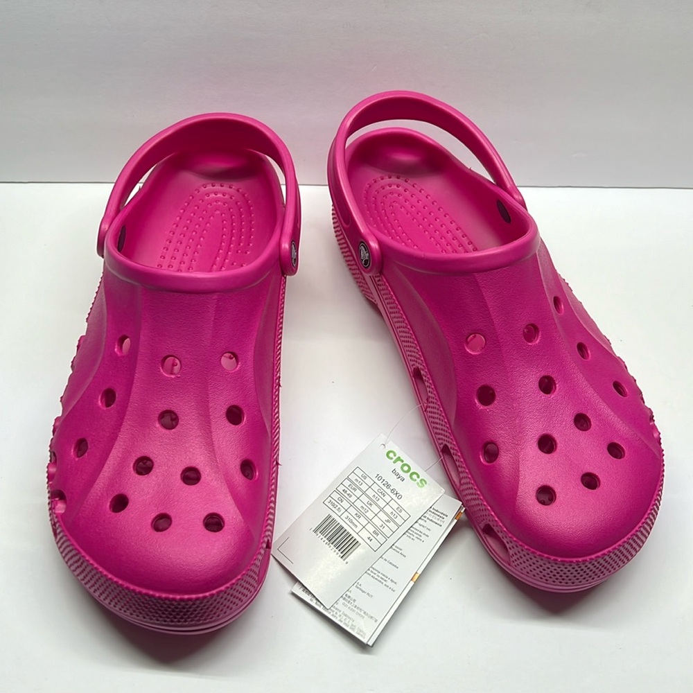 Crocs Classic clogs pink size 13